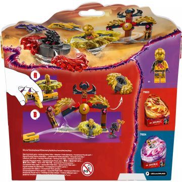 LEGO® NINJAGO® Pachet de luptă cu dragoni Spinjitzu 71826 - .foto