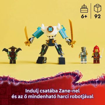 LEGO® NINJAGO® Zane harci robotöltözéke 71827 - . kép