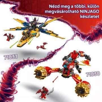 LEGO® NINJAGO® Latający robot-wojownik Kaia 71830 - .zdjęcie 
