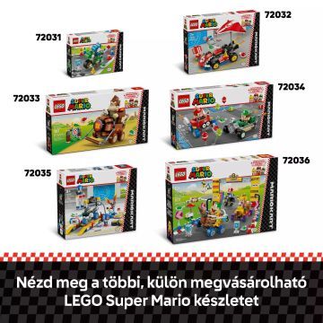 LEGO® Super Mario Mario Kart – Baby Peach és a Grand Prix szett 72036 - . kép