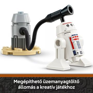 LEGO® Star Wars Nava de luptă stelară N-1 a lui Mando și Grogu 75410 - .foto