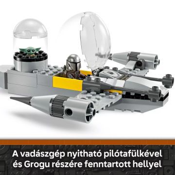 LEGO® Star Wars Nava de luptă stelară N-1 a lui Mando și Grogu 75410 - .foto