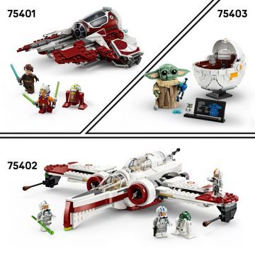 LEGO® Star Wars Mando ir Grogu N1 kovotojas 75410 - .vaizdas