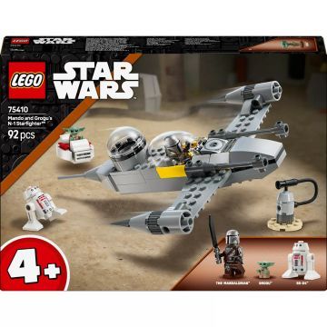 LEGO® Star Wars Nava de luptă stelară N-1 a lui Mando și Grogu 75410 - .foto