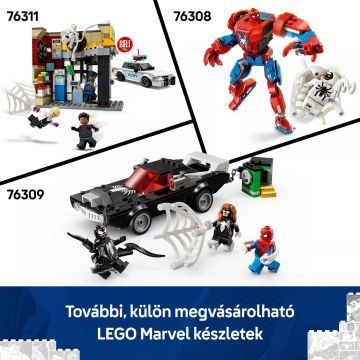 LEGO® Marvel Homem-Aranha vs. carro esportivo do Venom 76309 - .Imagem