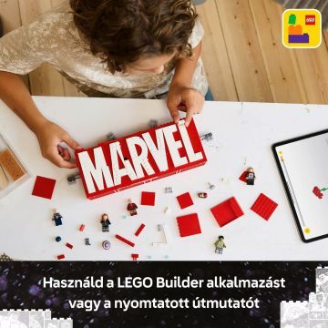 LEGO® Marvel Logo en minifiguren MARVEL 76313 - .afbeelding