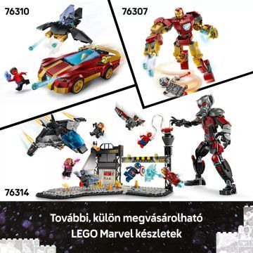 LEGO® Marvel Logo og Minifigurer MARVEL 76313 - .billede