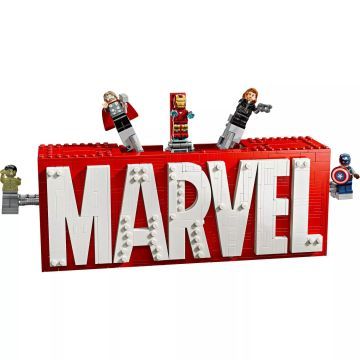 LEGO® Marvel Лого и минифигурки MARVEL 76313 - . изображение