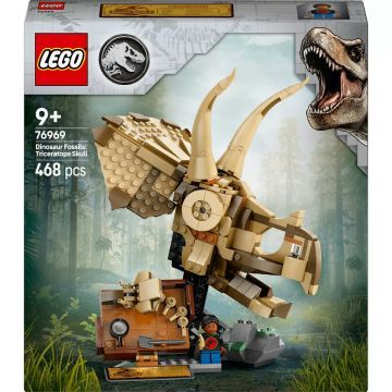 LEGO® Jurrasic World Skamieniałości dinozaura: czaszka Triceratopsa 76969 - .zdjęcie 