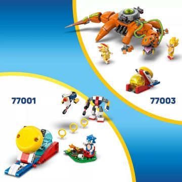 LEGO® Sonic the Hedgehog Ciklons pret Metāl Sonic 77002 - .attēls