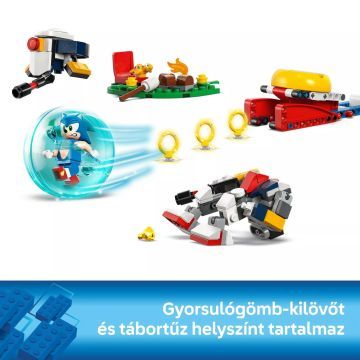 LEGO® Sonic The Hedgehog Pojedynek przy ognisku Sonica 77001 - .zdjęcie 