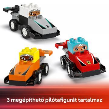 LEGO® DUPLO® Equipo F1®: Coches y pilotos de carreras 10445 - .imagen