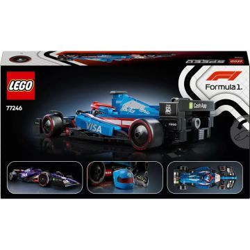 LEGO® Speed Wyścigowy samochód F1® Visa Cash App RB VCARB 01 77246 - .zdjęcie 