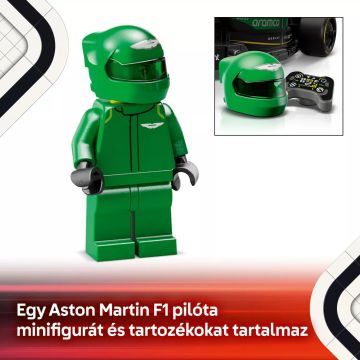 LEGO® Speed Samochód wyścigowy Aston Martin Aramco F1® AMR24 77245 - .zdjęcie 