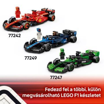 LEGO® Speed Samochód wyścigowy Aston Martin Aramco F1® AMR24 77245 - .zdjęcie 