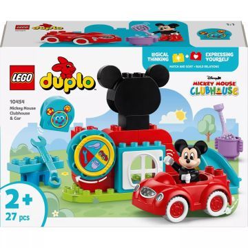 LEGO® DUPLO® Детска площадка и кола на Мики Маус 10454 – детски играчки - . изображение