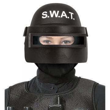 S.W.A.T.-Helm mit Visier - Kindergröße - . bild aus