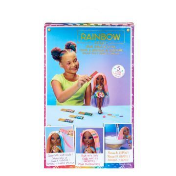 Rainbow High: Lalka z kolorową kredą do włosów - .zdjęcie 