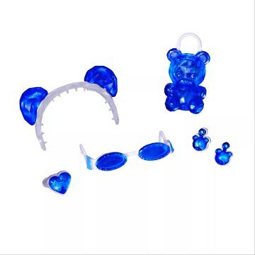 Rainbow Crystal: Păpușă cu accesorii DIY - diferite - .foto
