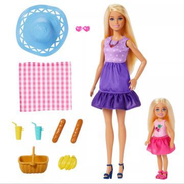 Barbie: Family & Friends, Barbie és Chelsea játékkészlet - . kép