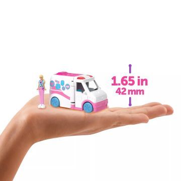 Barbie: Mini BarbieLand jármű - Színváltós mentőautó - . kép