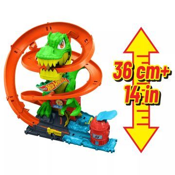 Hot Wheels: Sada dráhy Útok T-Rexe - .obrázek