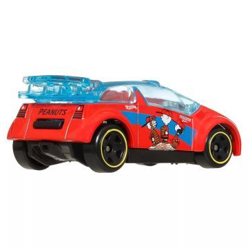 Hot Wheels: Mașinuță tematică - Peanuts, roșu - .foto