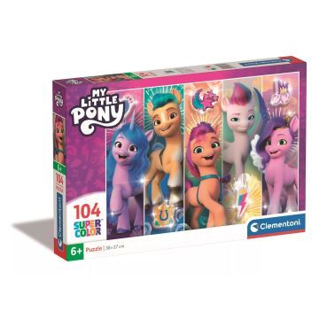 Clementoni: SuperColor Én kicsi pónim - 104 darabos puzzle - JátékNet.hu