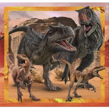 Clementoni: SuperColor Jurassic World - 3 x 48 darabos puzzle - . kép