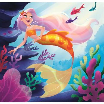 Clementoni: SuperColor Fantastiniai gyvūnai - 3 x 48 dalių dėlionė - .vaizdas