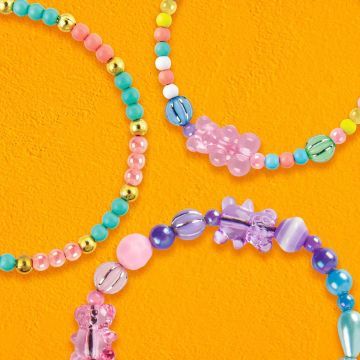 Crayola Creations: Zestaw do tworzenia biżuterii w pudełku do przechowywania - .zdjęcie 