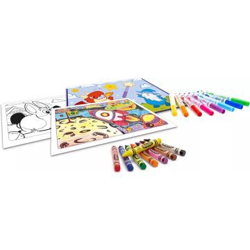 Crayola: Set de colorat cu șabloane - .foto