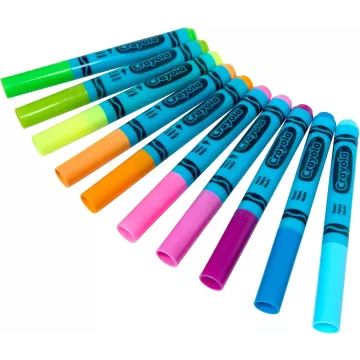Sada omyvatelných fixů Crayola - 10 ks - .obrázek