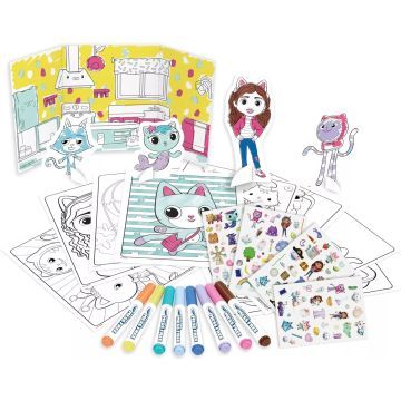 Crayola Color Wonder: Gabby s Puppenhaus fleckenfreies Malset - . bild aus