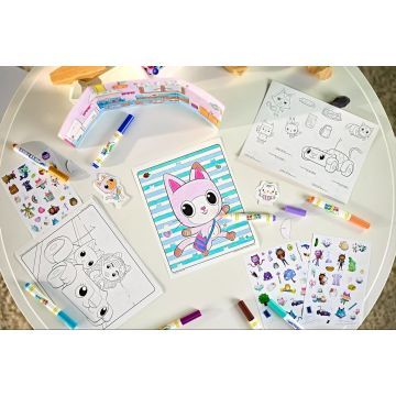Σετ χρωματισμού Crayola Color Wonder: Σπίτι της Γκάμπι χωρίς λεκέδες - .εικόνα