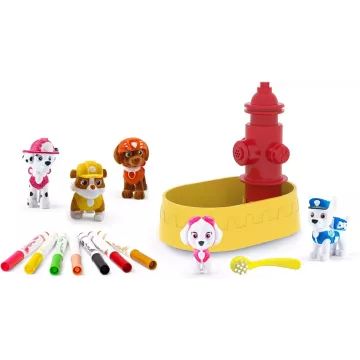 Crayola Washimals: Kleur- en wasbare Paw Patrol figuurenset cadeauverpakking - met 5 figuurtjes - .afbeelding