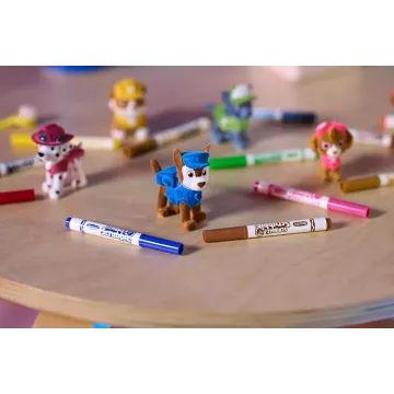 Crayola Washimals: Kleur- en wasbare Paw Patrol figuurenset cadeauverpakking - met 5 figuurtjes - .afbeelding