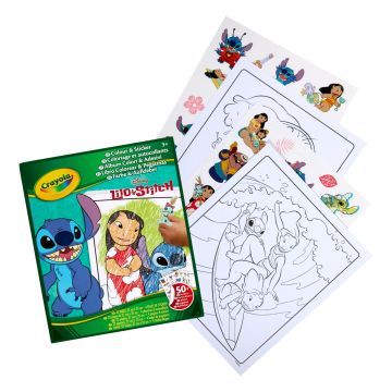 Crayola: Lilo&Stitch activiteitenboek met stickers - .afbeelding