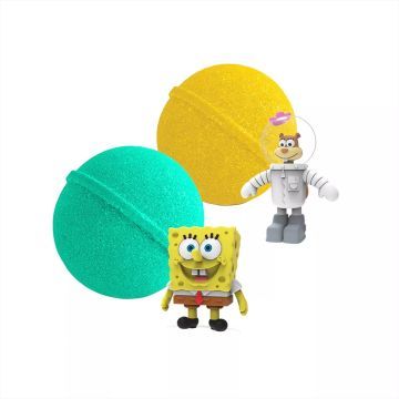 Inkee: Kroglice za kopel s figurico SpongeBob - vonj po hamburgerju - .slika