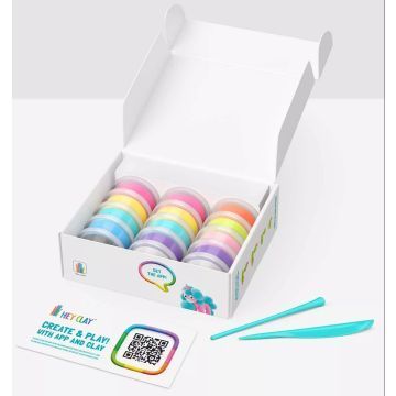 Hey Clay: grote klei-set - eenhoorn - .afbeelding