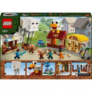 LEGO® Minecraft® Atak balonów Ghast na wioskę 21273 - .zdjęcie 