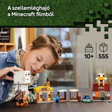 LEGO® Minecraft® Atak balonów Ghast na wioskę 21273 - .zdjęcie 