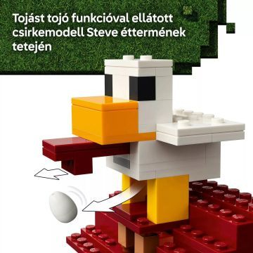 LEGO® Minecraft® Atak balonów Ghast na wioskę 21273 - .zdjęcie 