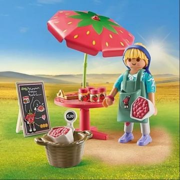 Playmobil: Stoisko z dżemem truskawkowym - .zdjęcie 