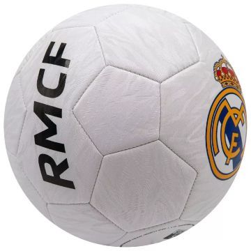Real Madrid: bijela nogometna lopta, veličina 5 - .slika