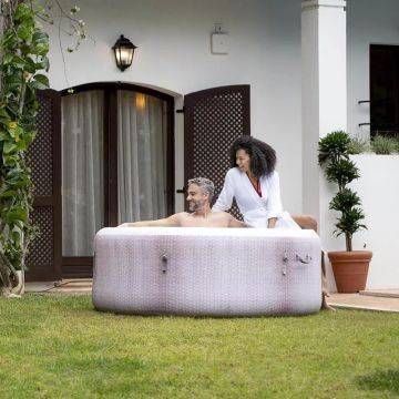 Lay-Z-Spa: Cancun AirJet felfújható pezsgőfürdő – 180 x 66 cm - . kép