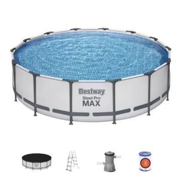 Bestway: Steel Pro Max Bonaire Superior fémvázas medence szett 427 x 107 cm - . kép