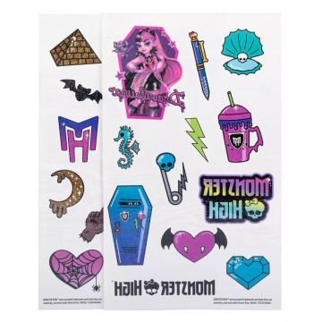 Moster High: Kit de Tatuagem - .Imagem