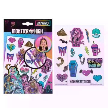 Moster High: Kit de Tatuagem - .Imagem