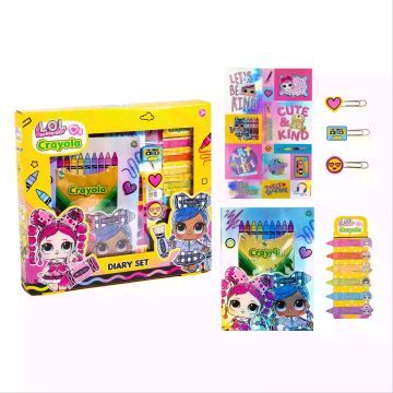 L.O.L. x Crayola: Kreatives Tagebuch-Set - . bild aus